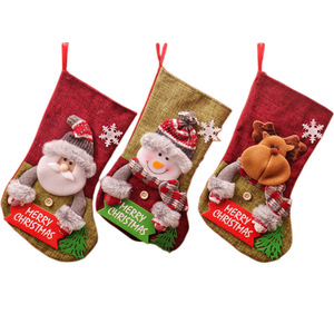 Nueva Bolsa de Regalo Navideña Grande para Envíos Internacionales, Bolsa de Dulces para Niños, Bolsa de Regalo con Dibujos Animados, Calcetines Navideños con Letras - Product Image 5