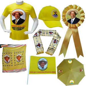 Camisetas de campaña al por mayor baratas de Uganda para la sublimación de la elección del voto camisetas de los hombres del <span class=keywords><strong>candidato</strong></span> presidencial - Product Image 6