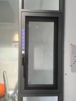 Ventanas Abatibles con Marco de Aleación de Aluminio, Vidrio Transparente, Perfil de Rotura Térmica, Diseño Moderno de Fábrica