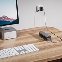 Banco de Energía Portátil con Carga Rápida Micro 30, Modo de Sueño LED, Carga Multidispositivo, Batería Externa con Protección de Seguridad