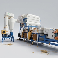 Machine de nettoyage de grains à grande capacité pour maïs, riz, millet, avoine et autres semences – Séparateur de grains à succès