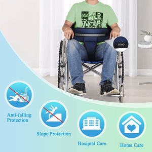 Quality Portable Lightweight Polyester Wheelchair <b>Seat</b> <b>Belt</b> Accessories Restraint Safety Harness Body Elderly Chair Waist Lap - Product Image 4