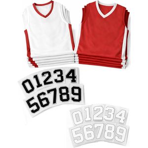 FOXA Maillots de basket-ball réversibles pour hommes, en maille, sans manches, col en V, uniformes d'équipe personnalisés, lot de 10 - Product Image 3