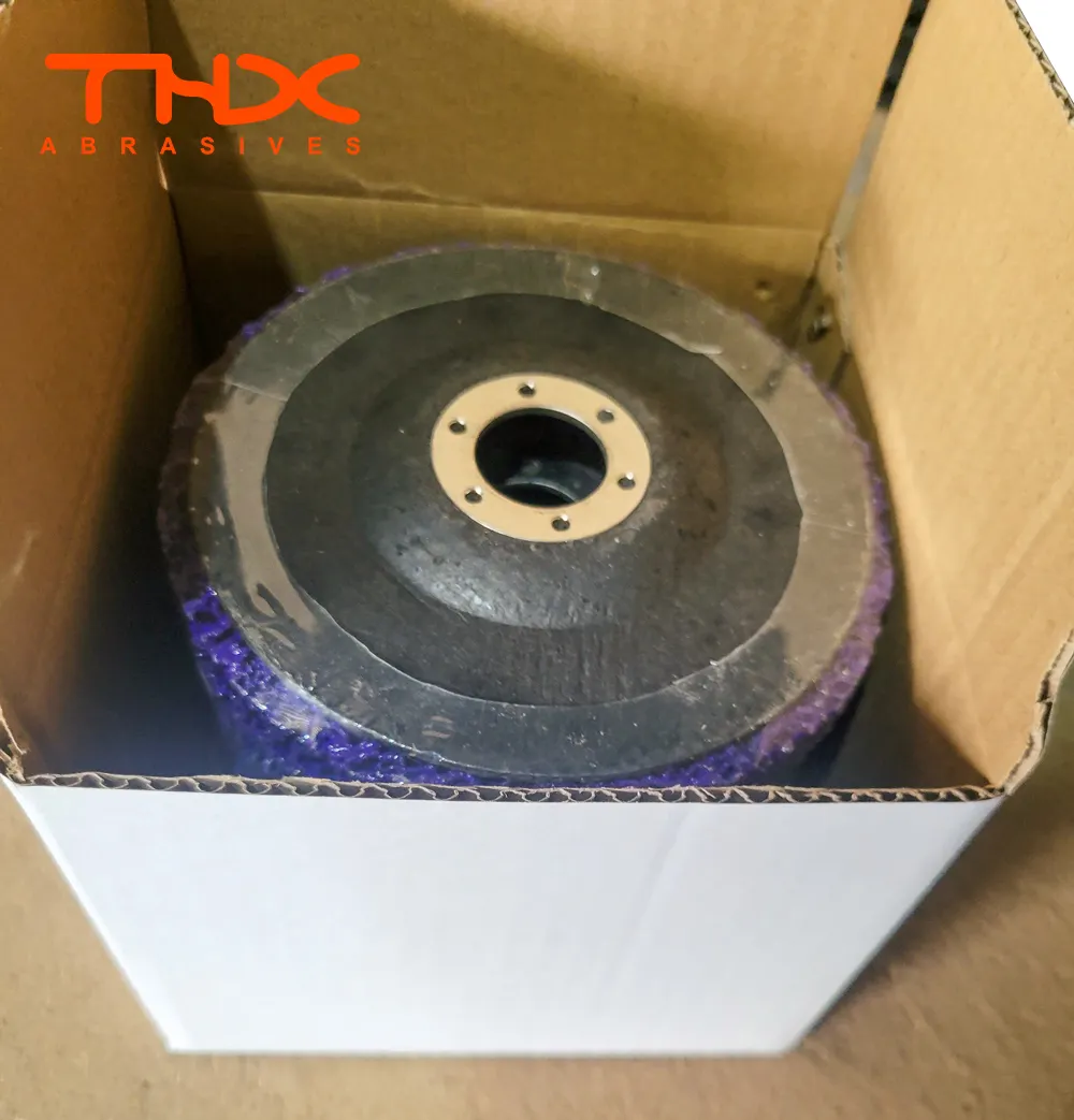 poly disc angle grinder clean   strip disc 4" 4.5" 5" 6" for removing paint  oil  wood