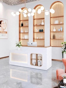 Công ty hiện đại nhỏ đơn giản quầy lễ tân ánh sáng sang trọng ARC quầy lễ tân khách sạn Đơn giản đẹp salon thu ngân cửa hàng quần áo Thanh - Product Image 3