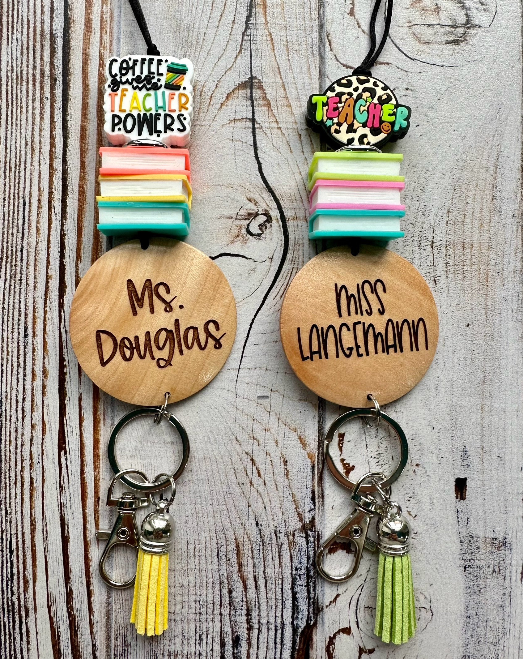 Colorful Silicone Lanyards with Diverse Charm Personalized Apple Notebook Keychain and Lanyard Image 3