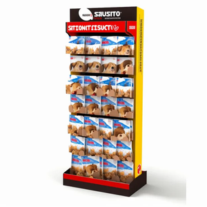 Benutzer definierte Logo Pappe Haustier Hund Zubehör Leine Kleidung Halsbänder Shop <span class=keywords><strong>Store</strong></span> Display Rack für Tierhandlung - Product Image 1