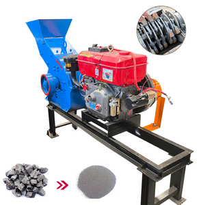 Máy nghiền búa đá nhỏ với động cơ hiệu quả gạch di động & Máy Làm cát bê tông - Product Image 1