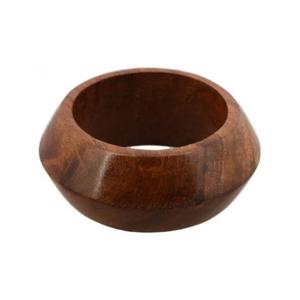 Dernier Design accessoires de Table anneau de serviette en bois pour fête décoration de Table au prix de gros - Product Image 2