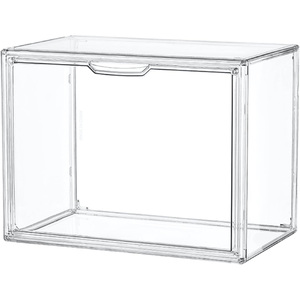 Stackable Clear Sneaker Storage Organizer Magnetic Shoe Display Case Acrylic Box for Shoes - Product Image 1