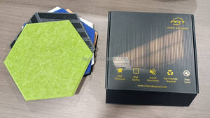 Paneles acústicos autoadhesivos modernos ecológicos <span class=keywords><strong>de</strong></span> 30X 26cm, placas <span class=keywords><strong>de</strong></span> aislamiento <span class=keywords><strong>de</strong></span> <span class=keywords><strong>sonido</strong></span> hexagonales <span class=keywords><strong>para</strong></span> estudio <span class=keywords><strong>de</strong></span> grabación Hog - Product Image 3