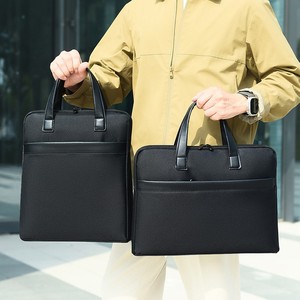 Maletín de Negocios Personalizable, Impermeable, de Tela Oxford de Poliéster, con Cierre de Cremallera, Portátil, para Documentos y Laptop - Product Image 3