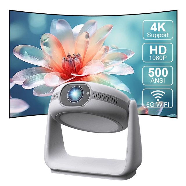 Salange OEM Service K1 4k Android11.0 Projector with Battery Outdoor Movie Projector 4k Android Smart Bluetooth Wi-fii