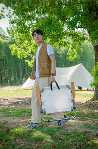 كرسي HISPEED خفيف الوزن عالي الظهر التخييم شعبية الألومنيوم في الهواء الطلق مقاوم للماء - Product Image 6