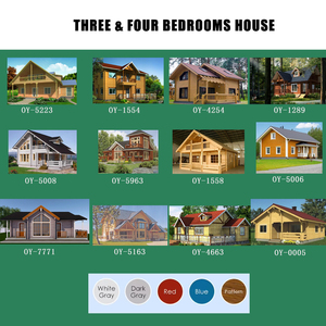 ปรับแต่งได้ 18 ㎡   บ้านไม้ซุงสำเร็จรูป 1 ห้องนอน 1 ห้องน้ำ โครงสร้างไม้ บ้านหลังเล็ก - Product Image 5