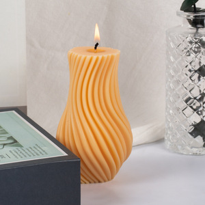 Moldes de silicona con diseño 3D de columna geométrica, para velas - Product Image 4