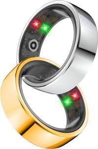 KINGSTAR 스테인레스 AI 스마트 링 NFC 혈액 산소 방수 스마트 링 여성 남성 링 스마트 피트니스 추적기 수면 건강 링 - Product Image 2