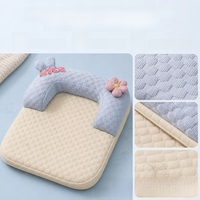 Tapis rafraîchissant et lit-coussin pour animaux de compagnie (chiens et chats) – Coussin rafraîchissant d'été en tissu doux imprimé, amovible et lavable, carré