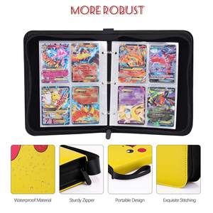 <span class=keywords><strong>Livre</strong></span> de cartes à collectionner en gros, chargeur 4 9 poches 400 900 <span class=keywords><strong>pikachu</strong></span> poke mon album classeur pour cartes à collectionner - Product Image 6