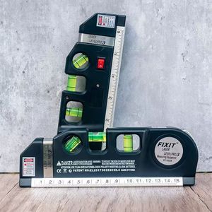 Multi-functional High-precision Compact Infrared Laser Level Ten-line Cross-line Distance Measurer Spirit Level Functions