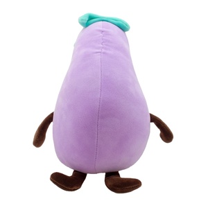 Produits les plus vendus sur <span class=keywords><strong>Amazon</strong></span> 2021, jouet adorable en forme d'aubergine en PET recyclé de qualité supérieure - Product Image 3