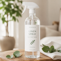 Flacons pompe pour shampoing de luxe, flacons vides transparents pour produits capillaires, conteneurs en plastique pour savon liquide