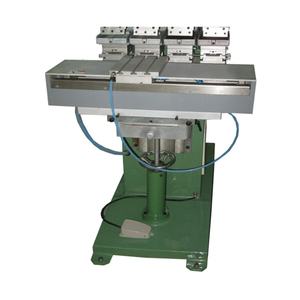 เครื่องพิมพ์แทมโป 4 สี คุณภาพสูง กึ่งอัตโนมัติ แบบเปิดอ่างหมึก สำหรับพิมพ์ของเล่น ลูกบอล รถยนต์ เหมาะสำหรับอุตสาหกรรมฟาร์ม รุ่นใหม่ - Product Image 3