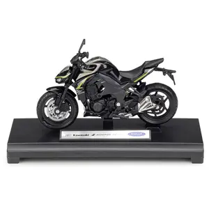 Hot Selling Welly 2017 Kawasaki Z 1000 R 1:18 Diecast Motorcycle Simulation Alloy Motorcycle Model