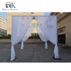 Supports de tringles en aluminium à installation rapide pour rideaux en voile de soie - Product Image 6