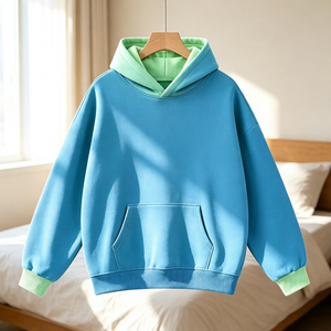 เสื้อฮู้ดดี้ผู้ชายทรงโอเวอร์ไซส์ ผ้าเฟรนช์เทอร์รี่โพลีเอสเตอร์ 100% คุณภาพสูง ปี 2026 น้ำหนัก 160 กรัม สำหรับฤดูหนาว ให้ความอบอุ่น สวมใส่สบาย พิมพ์ลายแมงมุม 3 มิติ แบบพัฟ แขนยาว - Product Image 2