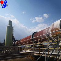Mini-four rotatif compact pour le traitement des produits chimiques de la ferro-éponge, chauffage au gaz, séchage haute efficacité, pompe à engrenages, économie d'énergie