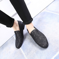 Chaussures pour hommes grande taille en cuir à bout pointu, personnalisables, pour le dropshipping