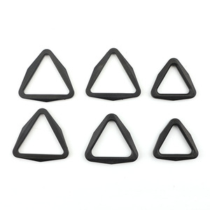 Botón deslizante triangular de plástico rectangular para ropa, cinta de cuero para ropa, botón Tri Glide, hebilla de cinturón de ajuste de gancho a presión - Product Image 1