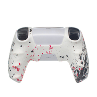 En stock Coque de protection en silicone de couleur vive Antidérapante Housse en caoutchouc pour manette sans fil PS5