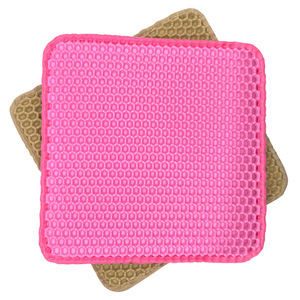 Tapis à litière pour chat en nid d'abeille EVA, rectangulaire, antidérapant, pour contrôler la circulation du sable - Product Image 2
