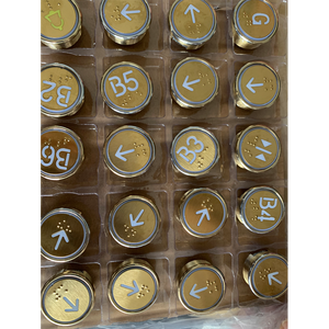 Bst — bralette Elev 32.5mm sans contact, <span class=keywords><strong>bouton</strong></span> <span class=keywords><strong>d</strong></span>'<span class=keywords><strong>appel</strong></span> sans contact, pour fluide, <span class=keywords><strong>d</strong></span>écor - Product Image 2