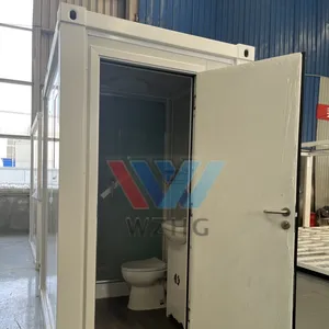 Prefab House Tiny Bathroom Shower WZH Expandable Container House Customized New Product