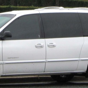 Tàng hình màu đen Bên Cửa Sổ làm lệch hướng cho 1996 2016 Dodge Caravan Minivan | băng trên Phù hợp | tùy chọn bán buôn - Product Image 4