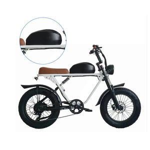 Super750W 48V 52v 60v 36v دراجة كهربائية عتيقة بطارية دراجة كهربائية خمر EBike73 دراجة ترابية بطاريات ليثيوم أيون - Product Image 3