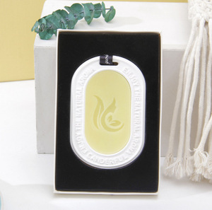<span class=keywords><strong>Ambientador</strong></span> de cerámica personalizado, piedra aromática Ovalada para coche, colgante de cerámica, yeso, piedra, <span class=keywords><strong>velas</strong></span> perfumadas - Product Image 6