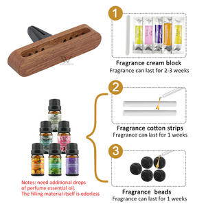 Désodorisant de voiture fait à la main Diffuseur de <span class=keywords><strong>parfum</strong></span> Clip d'évent Bâton d'huile essentielle de <span class=keywords><strong>parfum</strong></span> pour femmes et hommes - Product Image 3