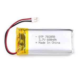 Smallest Lipo Battery <strong>600mah</strong> <strong>3.7v</strong> 702050 802040 602440 Lithium-ion Battery Rechargeable for Bluetooth Headset - Product Image 2