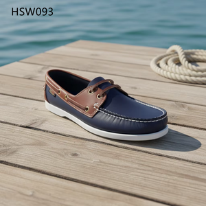 HY, Chaussures mocassins marron artisanales polyvalentes pour les vacances en bord de mer, anti-ampoules, toutes occasions, pour le voyage et les déplacements HSW089 - Product Image 4