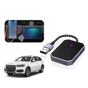 Caja de CarPlay automática dos en uno Pantalla OLED con cable/inalámbrico Bluetooth WiFi <span class=keywords><strong>Mini</strong></span> reproductor Multimedia Android Compatible con IOS Android - Product Image 2