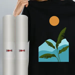 High Quality DTF Film Thermal Transfer Printing DTF Transfers Rolls PET DTF Film For Clothing TShirts