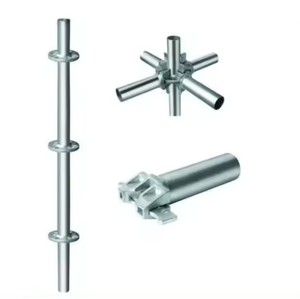 Kim loại ringlock giàn giáo thép chống đỡ cường độ cao tải công suất 1 năm bảo hành thiết kế hiện đại Trung Quốc Xuất xứ - Product Image 2