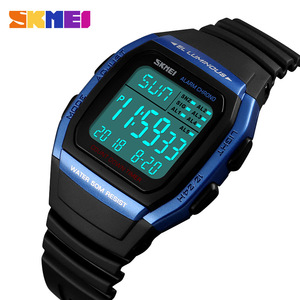 Skmei Men's Digital Watch Water Resistant 50M Alarm Chrono Sport Watch Black Rose Gold - Product Image 5