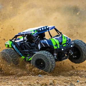 รถบังคับวิทยุ Factory 1/18 Brushless Full Scale 2.4G 4WD ความเร็วสูง 52 กม./ชม. รุ่น Big Wheel Desert Truck Off-road HS18431 HS18432 Metal Expert - Product Image 4