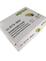 ING Luminaire Disconnect PUSH WIRE Technologie 600V 2-poliger berührungssicherer Steckverbinder Gelb PA66 94V-0 für nahtlose Elektroinstallationen