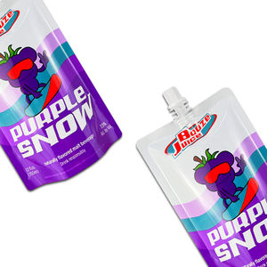High Quality Customized Plastic Food Grade Laminated Spout <b>Pouch</b> Bags Juice <b>Drink</b> Food Packaging Bag - Product Image 5